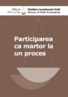 Participarea ca martor la un proces