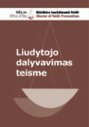 Liudytojo dalyvavimas teisme